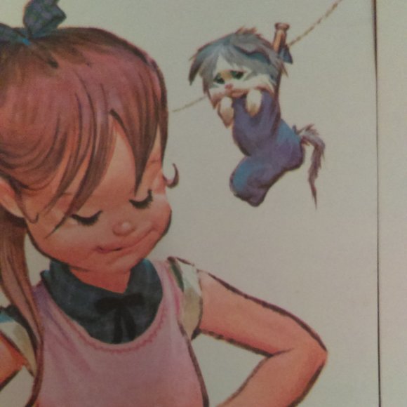 Sedona Girls Litho 1950-1960 - Picture 2 of 4